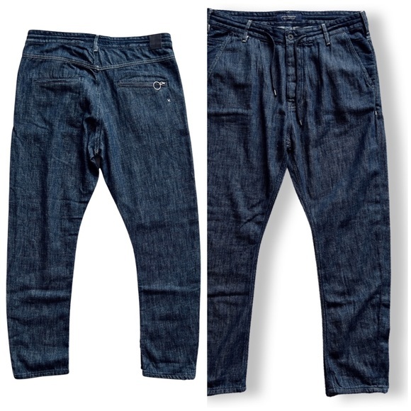 Scotch & Soda Indigo Dyed Pull On Jean Jogger - Picture 5 of 16